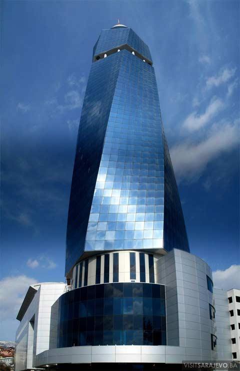 Avaz Twist Tower in Sarajevo